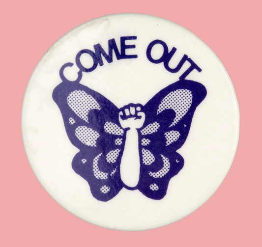 Come Out Liberation Butterfly Fist Baby Tee