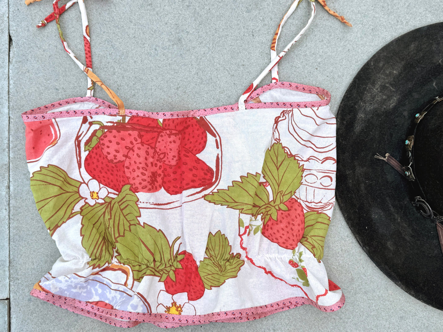 Mountain Artisan Quilted Camisole in Strawberry Jam 2