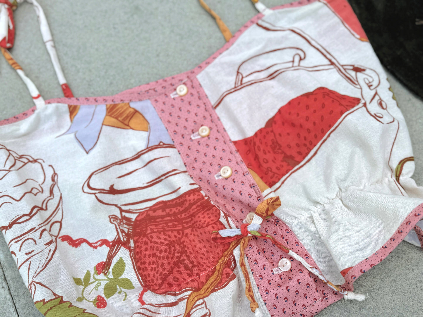 Mountain Artisan Quilted Camisole in Strawberry Jam 2