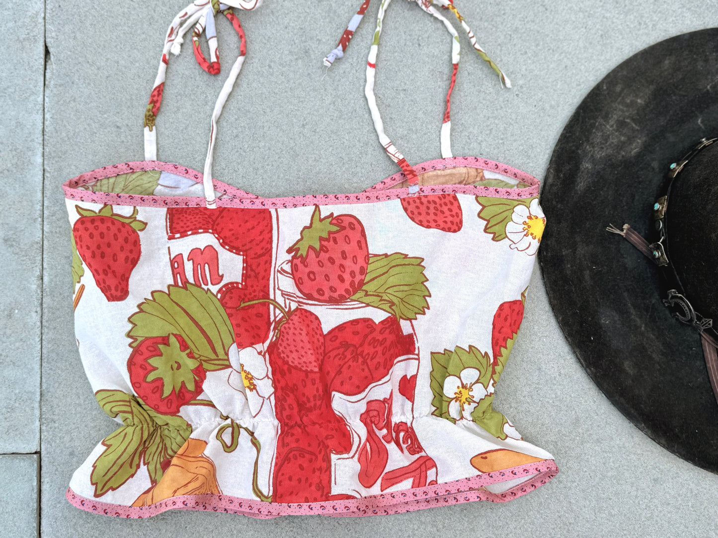 Mountain Artisan Quilted Camisole in Strawberry Jam