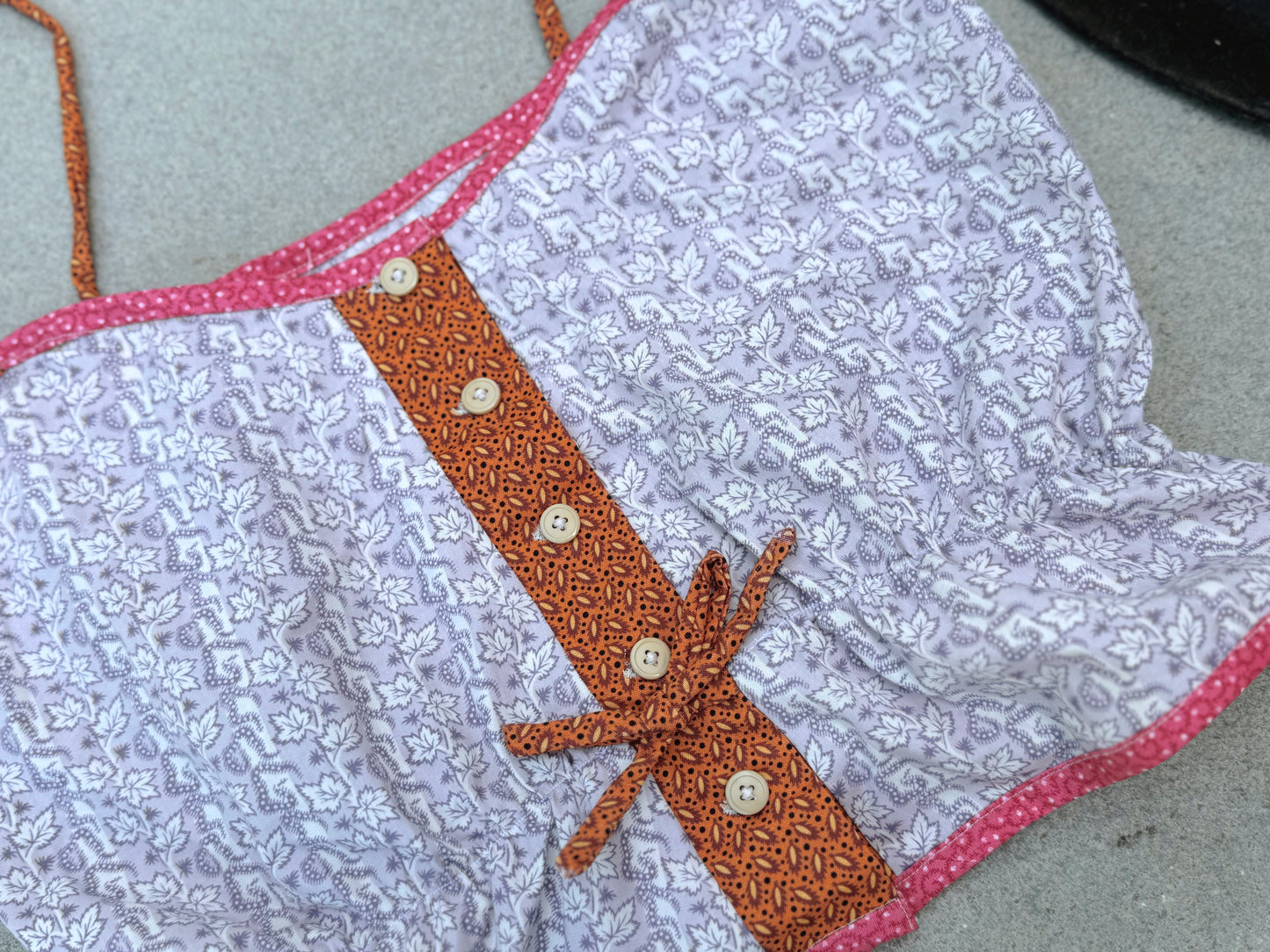 Mountain Artisan Quilted Camisole in Violet / Orange / Pink
