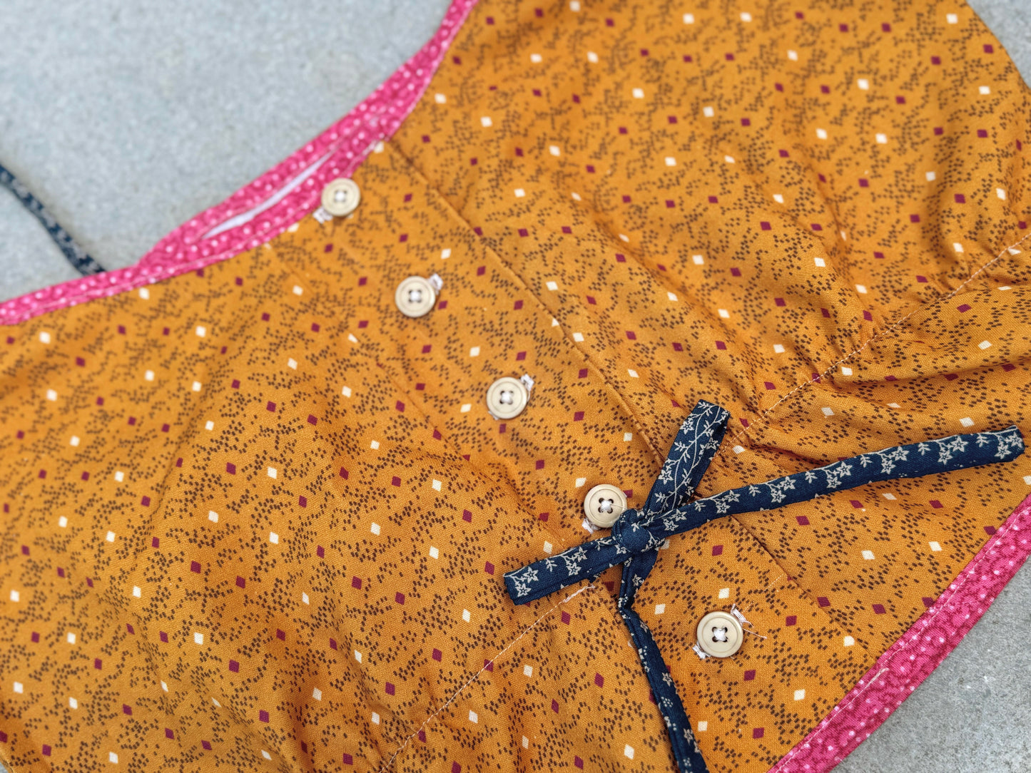 Mountain Artisan Quilted Camisole in Gold / Calico / Pink