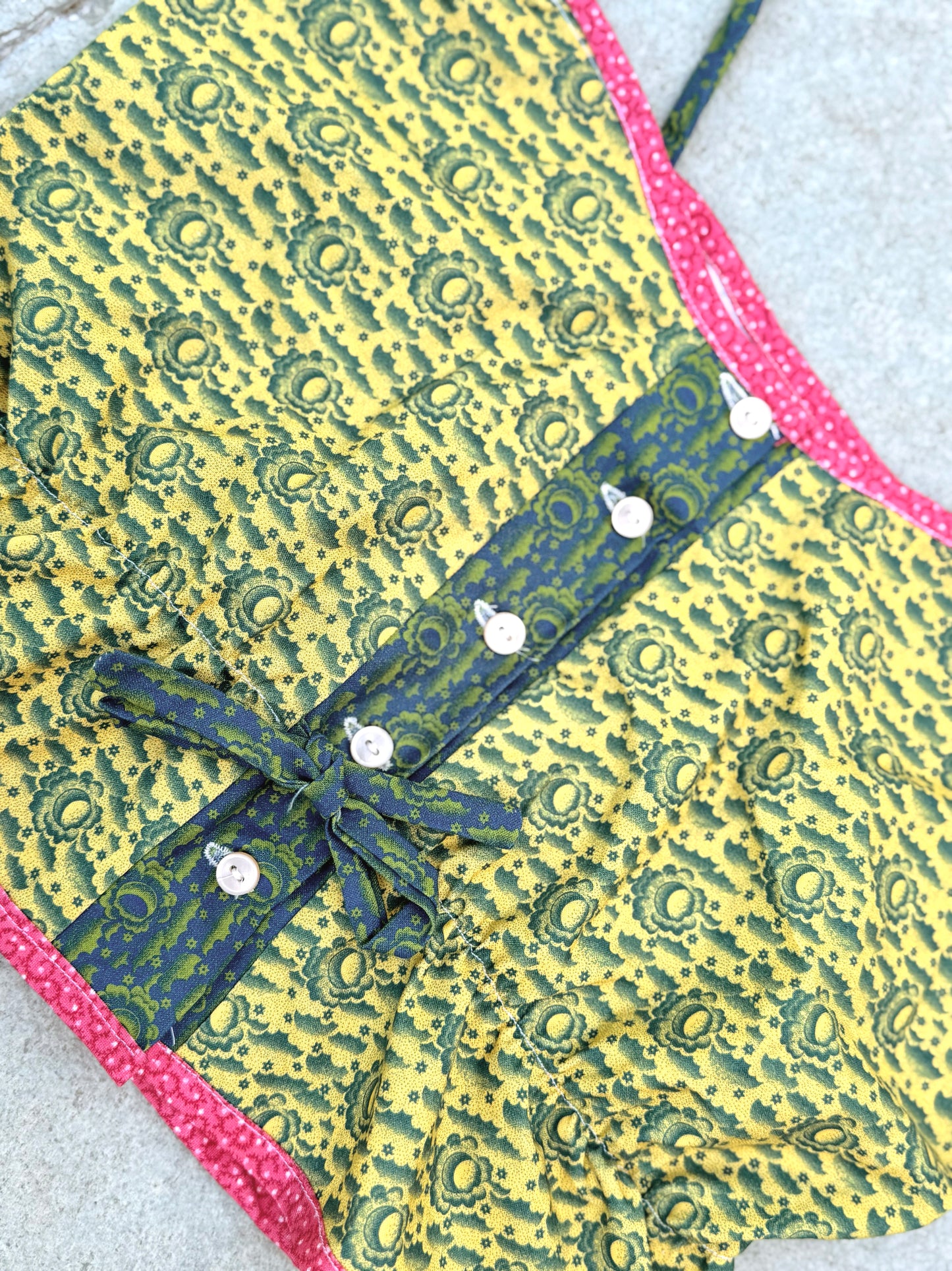 Mountain Artisan Quilted Camisole in Crescent Yellow / Pink