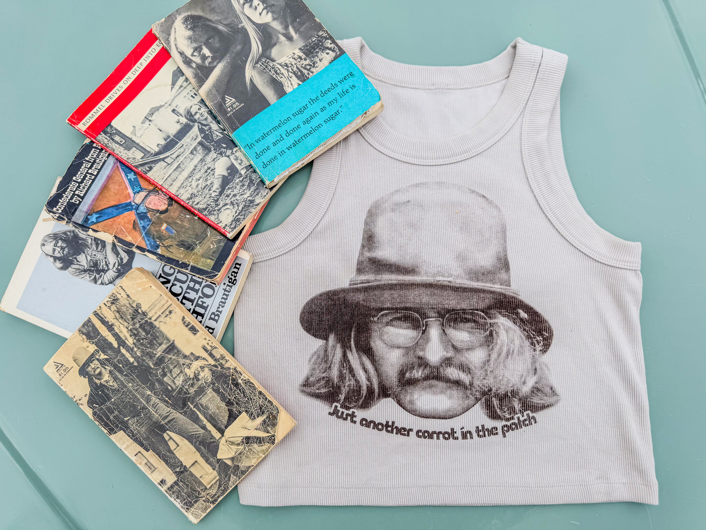 Richard Brautigan Baby Rib Tank