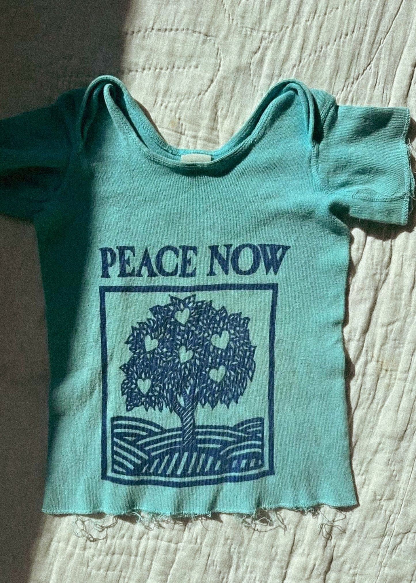Peace Now Baby Tee
