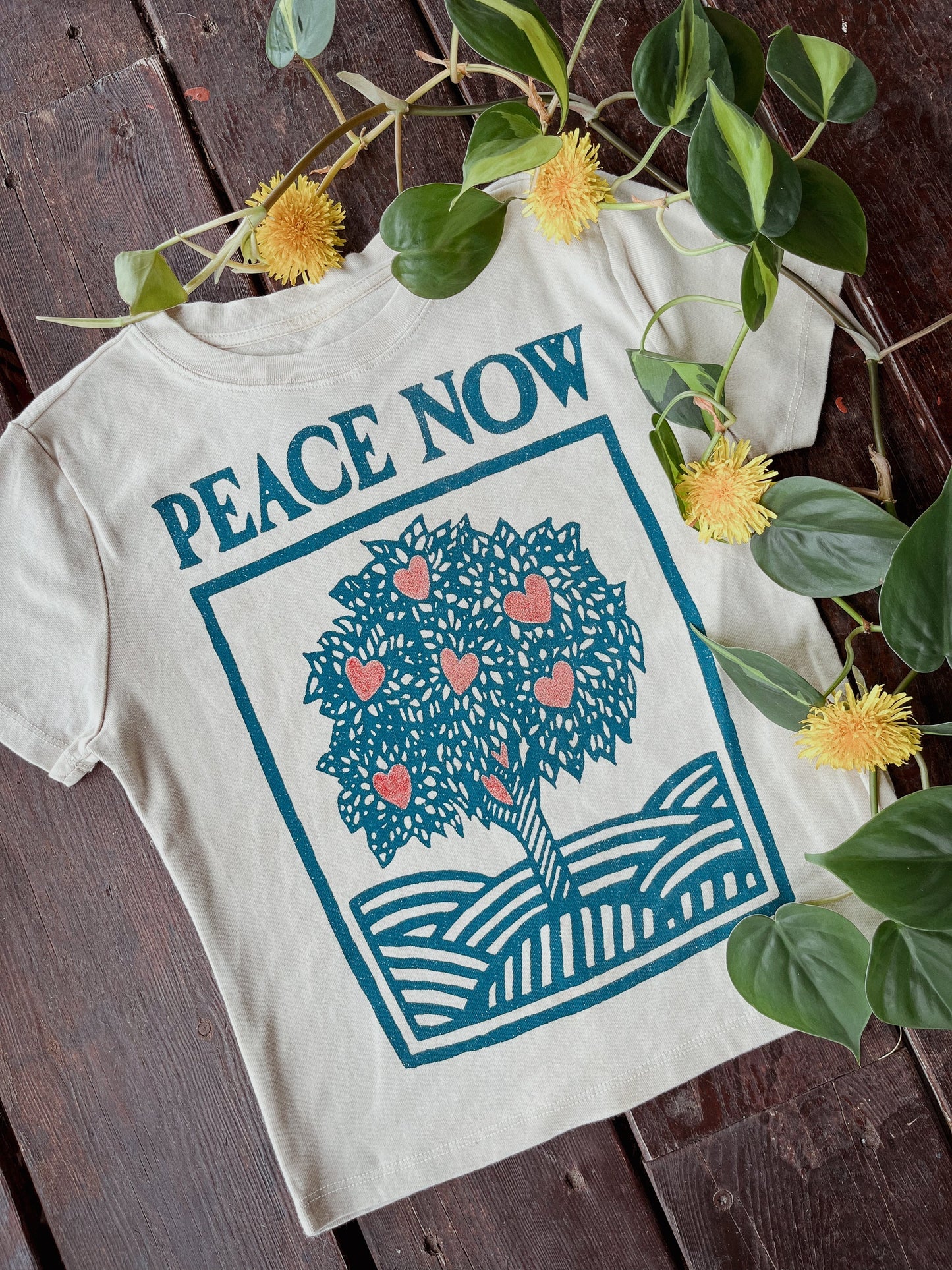 Peace Now Baby Tee