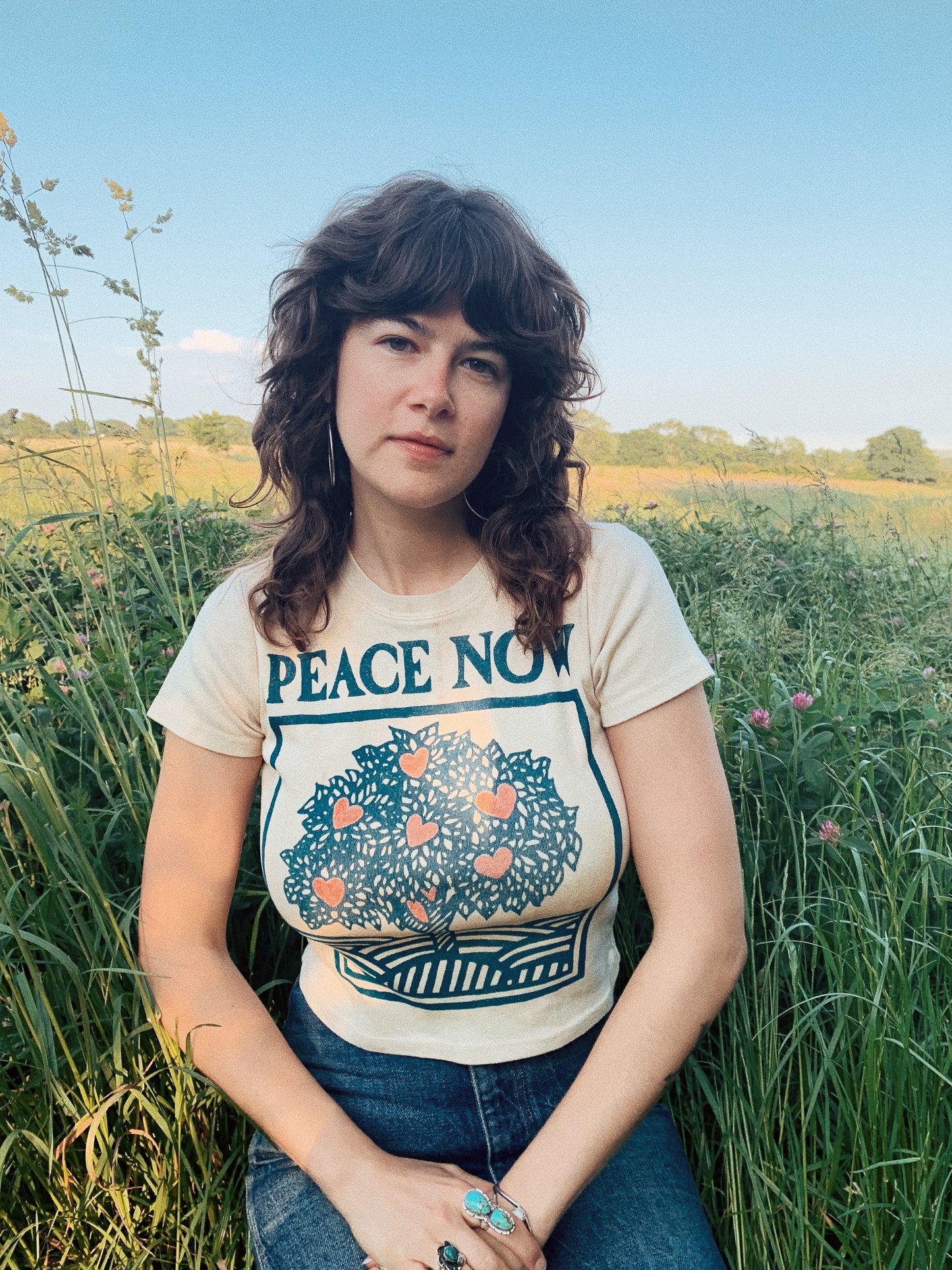 Peace Now Baby Tee